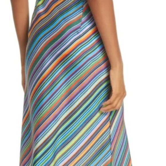 Milly Rainbow Striped Skirt - Picture 3 of 3